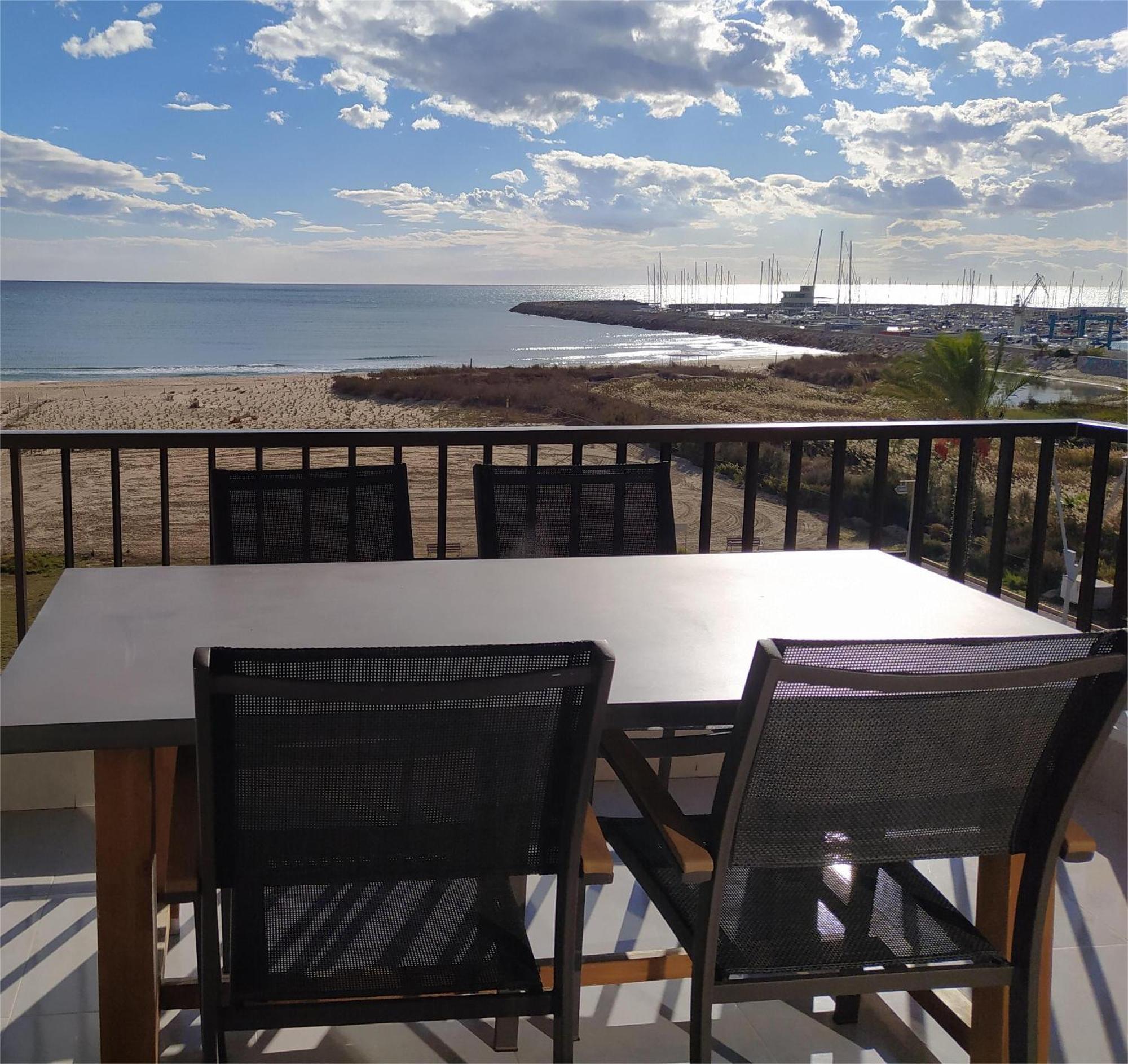 Espectaculares Vistas Al Mar En Segur De Calafell Lägenhet Exteriör bild